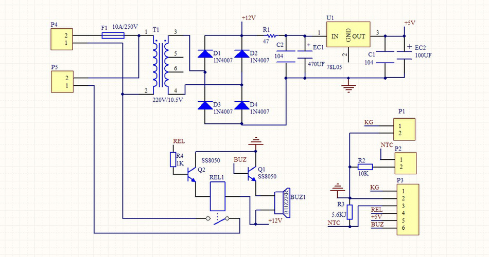 PCB 生産ハードウェアの概略図